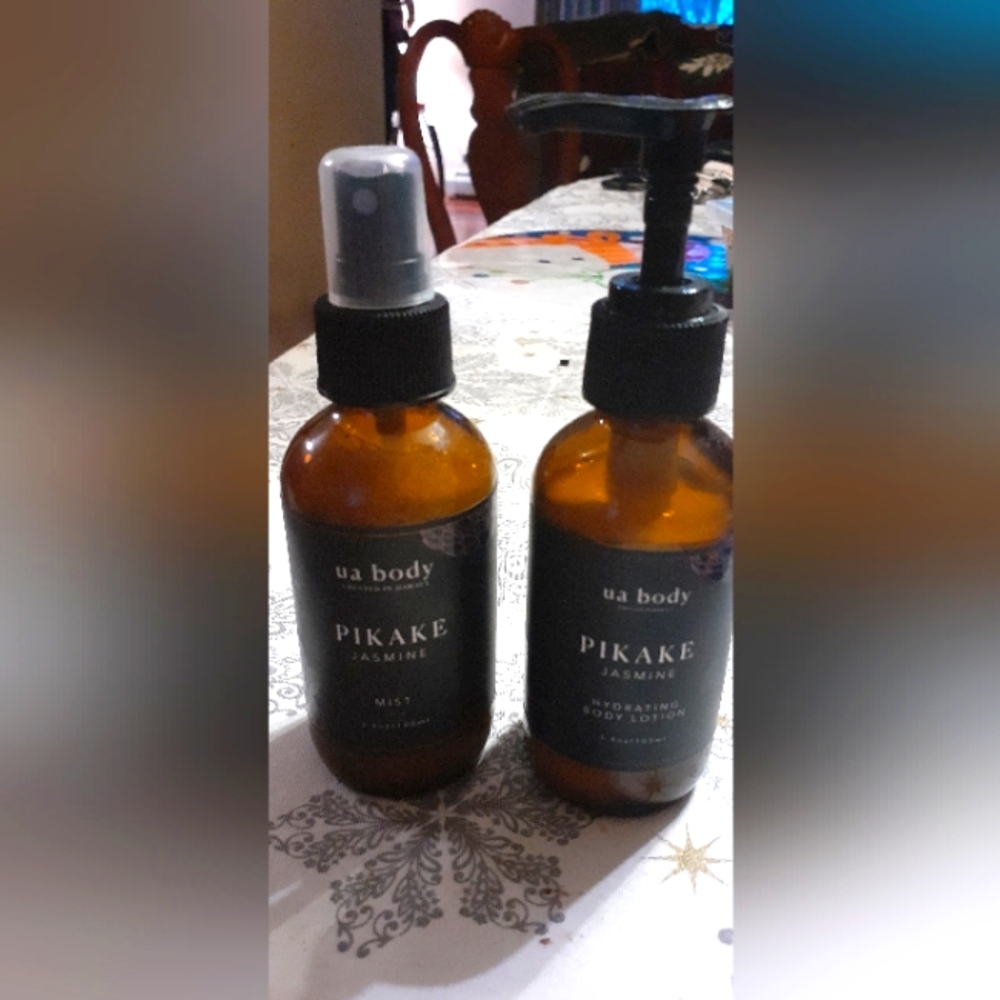 UA Pikake lotion and body mist